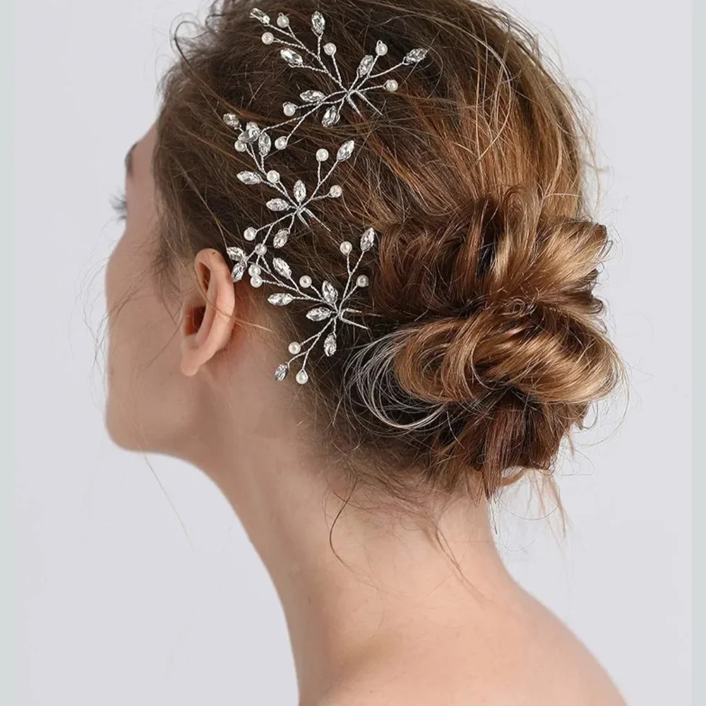 Elegant Silver Hair Accessory